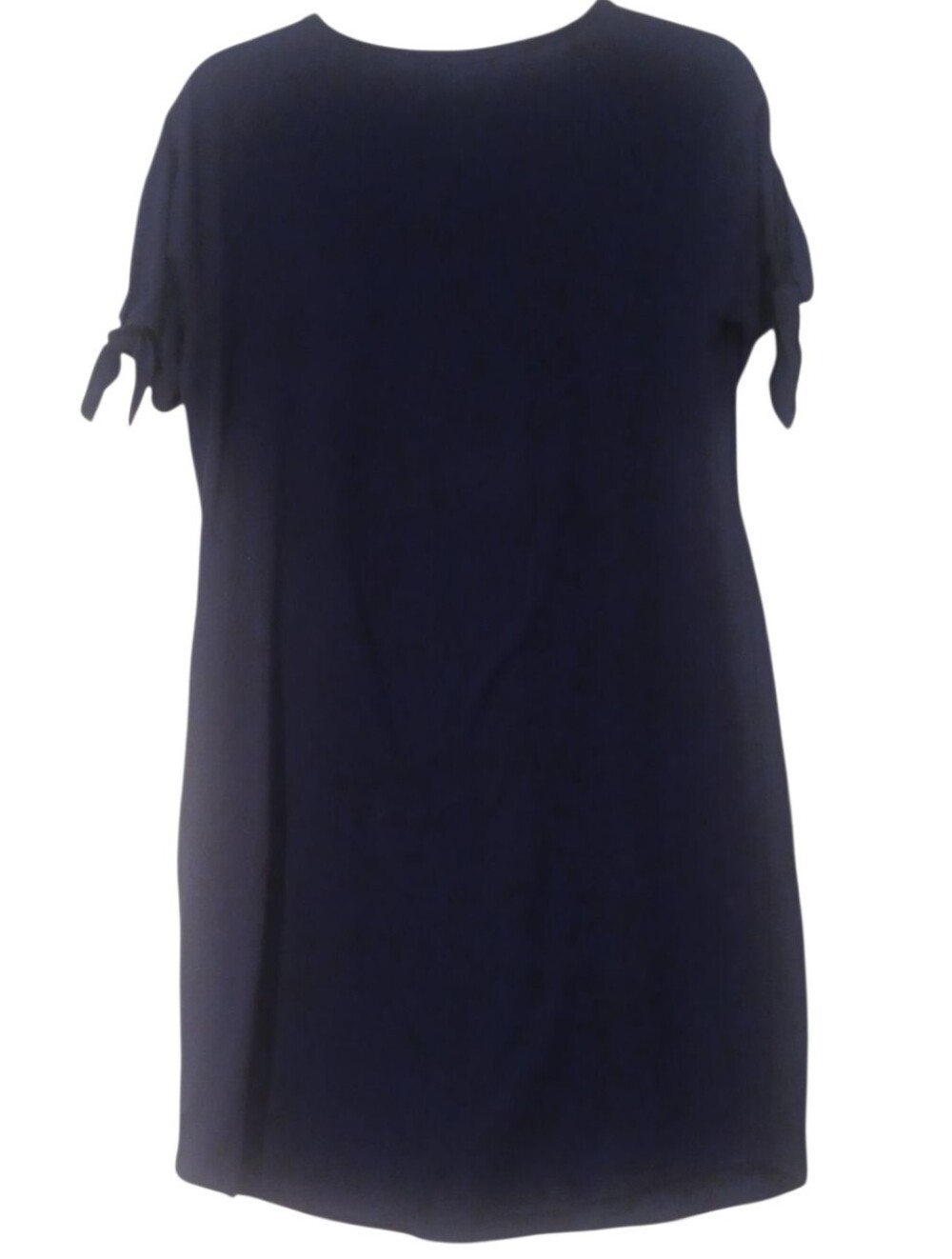 Michael Kors -Navy Blue Shift Dress, Short Sleeve, Round Neck, Size Small - Picture 5 of 8
